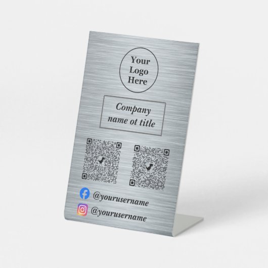 Edelmetallsilber Sockelschild (Vorderseite)