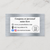 Edelmetallsilber Treuekarte (Rückseite)