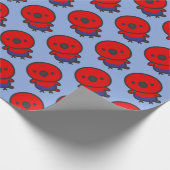Edelpapagei / Weiblich Geschenkpapier (Ecke)