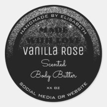 Edelproduktkennzeichnungen Schwarz und Silberner G