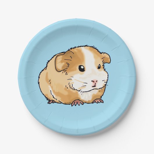 Edelschwein der neuen Guinea Pappteller (Vorderseite)