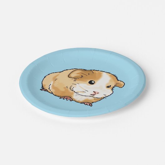 Edelschwein der neuen Guinea Pappteller (Schrägansicht)