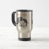 Edelstahl 15 oz Tasse (Vorderseite Links)