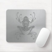 Edelstahl-Baum-Frosch Mousepad (Mit Mouse)