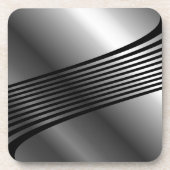 Edelstahl des hohen Grades Untersetzer (Vorderseite)