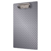 Edelstahl-Diamantplatte Klemmbrett (Links)