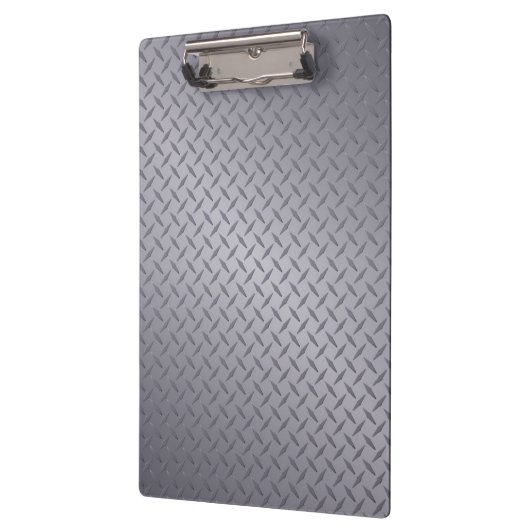 Edelstahl-Diamantplatte Klemmbrett (Links)