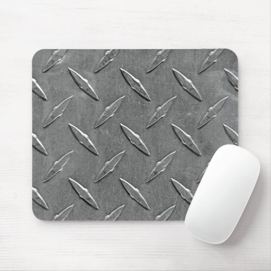 Edelstahl-Diamantplatte Mousepad (Mit Mouse)