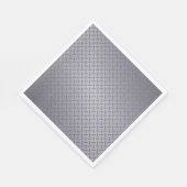 Edelstahl-Diamantplatte Serviette (Ecke)