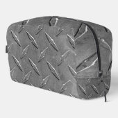 Edelstahl-Diamantplatte Waschbeutel (Rechte Ecke)