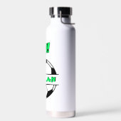 Edelstahl-Fußwasserflasche (22 oz.) Trinkflasche (Links)