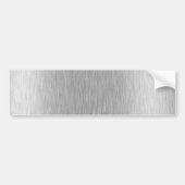 Edelstahl gemasert autoaufkleber (Vorne)