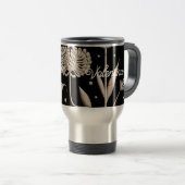 Edelstahl-Gravur, Personalisiertes Geschenk Reisebecher (VorderseiteRechts)