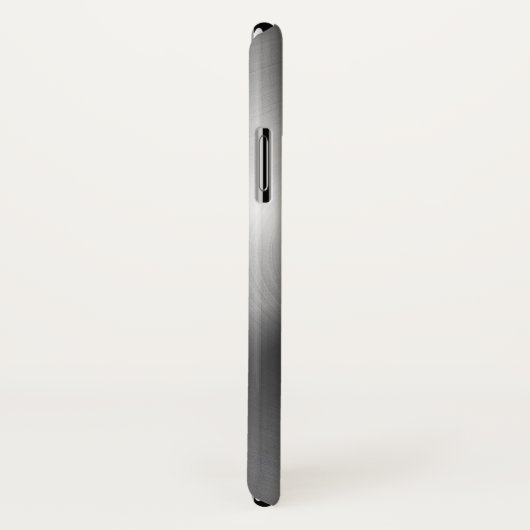 Edelstahl-Imitate aus schmalem Metall Case-Mate iPhone Hülle (Hinten/Rechts)