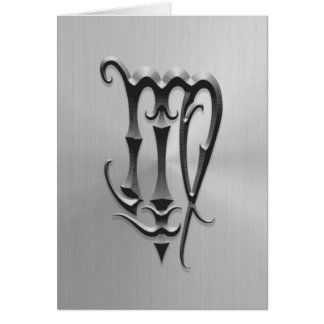 Edelstahl-Jungfrau-Symbol