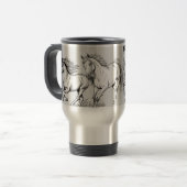  (Edelstahl-Kaffeereisemug Reisebecher (Vorderseite Links)