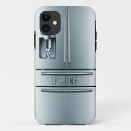 Edelstahl-Kühlschrank-Telefongehäuse Case-Mate iPhone Hülle