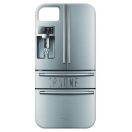 Edelstahl-Kühlschrank-Telefongehäuse Case-Mate iPhone Hülle