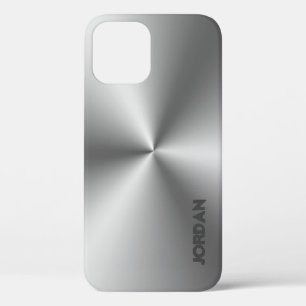 Edelstahl-Look Case-Mate iPhone Hülle