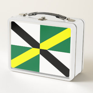 Edelstahl-Lunchbox mit Flagge von Monterey Metall Brotdose