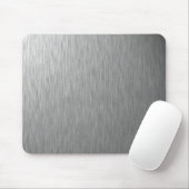 Edelstahl-Mausunterlage Mousepad (Mit Mouse)