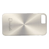 Edelstahl-Metall Case-Mate iPhone Hülle (Rückseite (Horizontal))