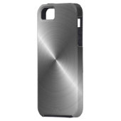 Edelstahl-Metallblick iPhone 5 Fall Case-Mate iPhone Hülle (Rückseite Links)