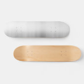 Edelstahl-Metallblick Skateboard (Horizontal)