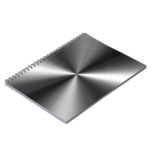 Edelstahl Notizblock (Linke Seite)