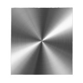 Edelstahl Notizblock (Vorderseite)