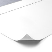 Edelstahl Poster (Ecke)