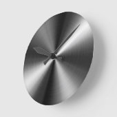 Edelstahl Runde Wanduhr (Winkel)
