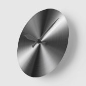 Edelstahl Runde Wanduhr (Winkel)