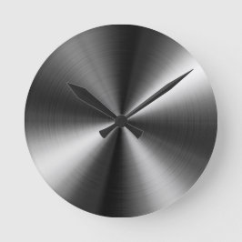 Edelstahl Runde Wanduhr