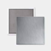 Edelstahl-Textur mit Lichteffekten Magnet (Vorderseite/Rückseite)