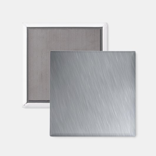 Edelstahl-Textur mit Lichteffekten Magnet (Vorderseite/Rückseite)