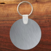 Edelstahl-Textur mit Lichteffekten Schlüsselanhänger (Vorderseite)