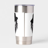 Edelstahl-Thermal-Becher Thermobecher (Links)