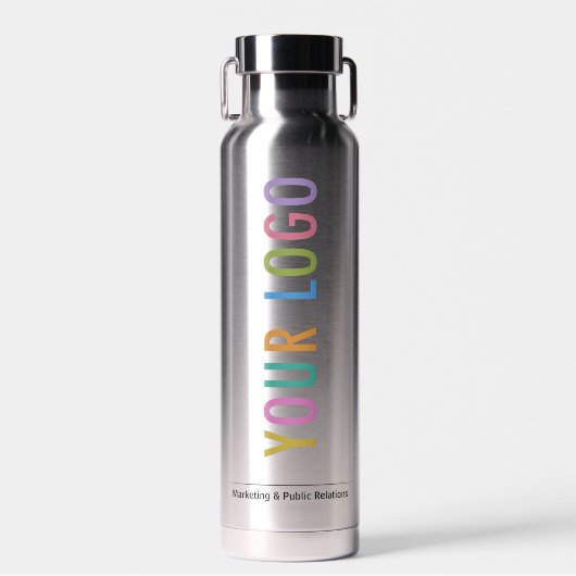 Edelstahl Thunfisch Flasche mit individuellem Logo (Vorne)