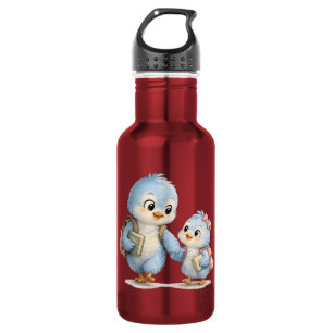 Edelstahl-Trinkflasche Blue Bird Edelstahlflasche