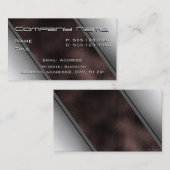 Edelstahl-und Eisen-Visitenkarten Visitenkarte (Vorne/Hinten)