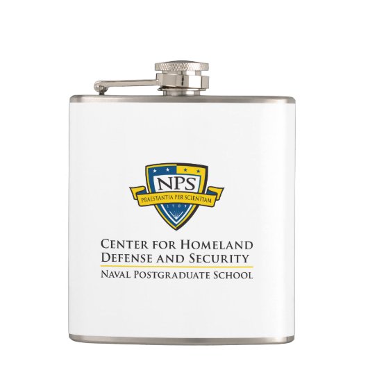 Edelstahl-Vinyl wickelte Flasche - 6oz oder 8oz Flachmann (Vorderseite)