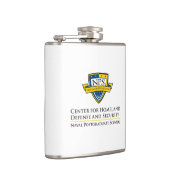 Edelstahl-Vinyl wickelte Flasche - 6oz oder 8oz Flachmann (Rechts)