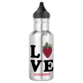 Edelstahl-Wasser-Flasche Edelstahlflasche (Rechts)