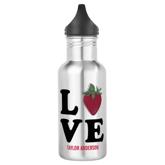 Edelstahl-Wasser-Flasche Edelstahlflasche (Links)