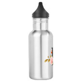 Edelstahl-Wasserflasche Buchstabe E Edelstahlflasche (Links)