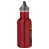 Edelstahl-Wasserflasche Edelstahlflasche (Links)
