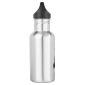 Edelstahl-Wasserflasche Edelstahlflasche (Links)