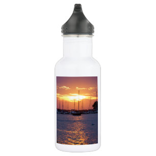 Edelstahl-Wasserflasche Purple Passion Sunset Edelstahlflasche