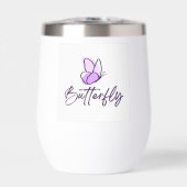Edelstahl-Weinbecher (Vorderseite)